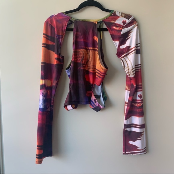 ❌SOLD❌ Jaded London Eye Crop Top - Picture 3 of 6